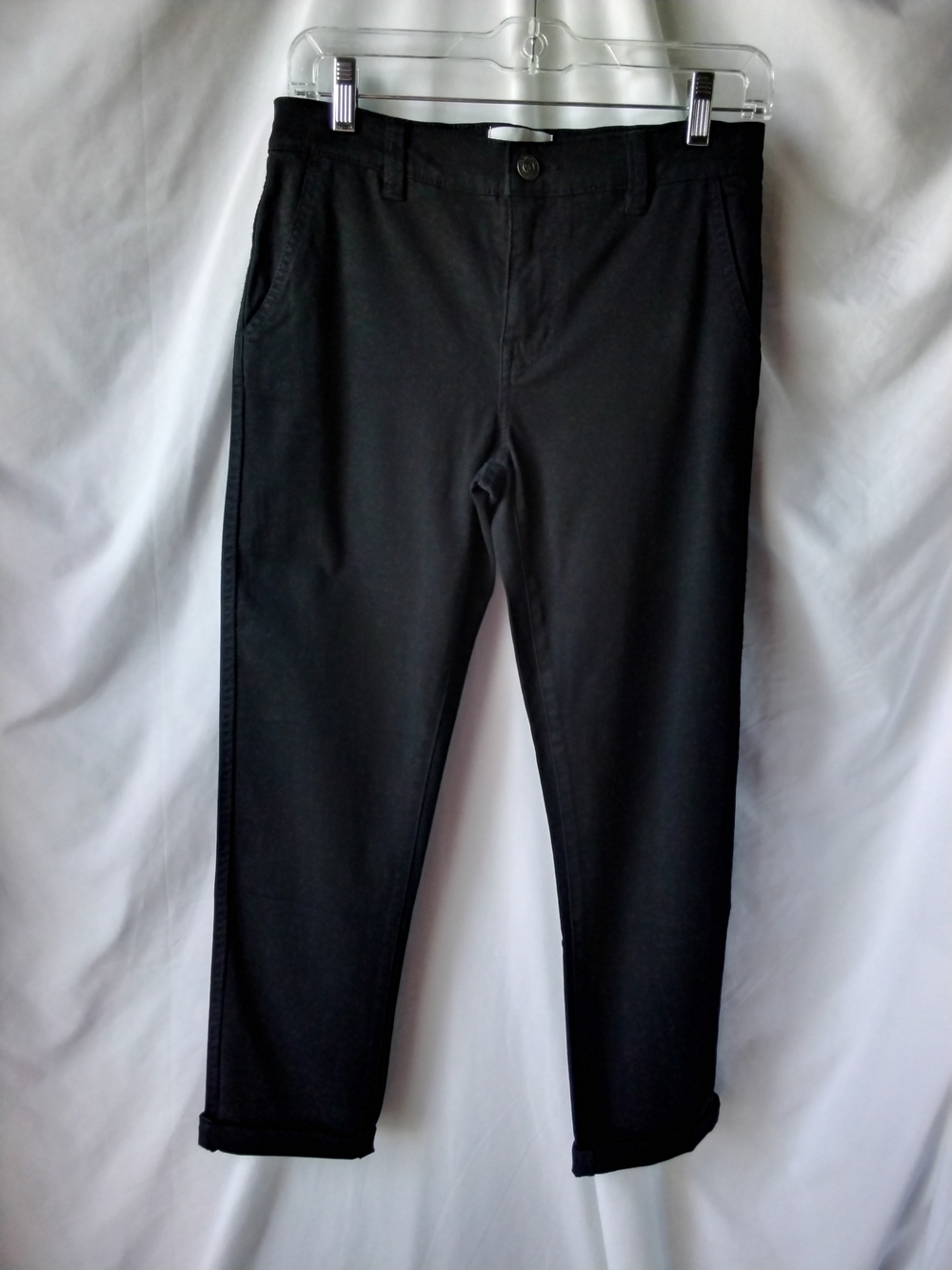 Current Elliot Black Women's Tailored Chino Pants - Classic Everyday Style